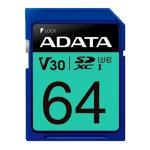 ADATA Premier PRO SDXC Memory Card - 64GB Read up to 100MB/s - Write up to 75MB/s