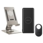 Momax Wireless Powerbank, Premium Universal Phone Stand & Samsung Galaxy SmartTag2 Pack