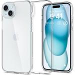 Spigen iPhone 15 (6.1") Liquid Crystal Case - Crystal Clear ULTRA-THIN - Premium TPU Super Lightweight - Exact Fit - Absolutely NO Bulkiness Soft Case