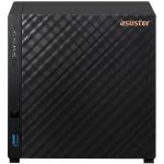 Asustor AS1104T 4-Bay NAS, Quad Core  1.4 GHz, 1GB RAM, 1x 2.5G/1GbE LAN, 2x USB3.2 Type-A, 3 Years Warranty