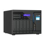 QNAP TS-855X-8G Business 8-Bay (6x3.5" + 2x 2.5") Desktop NAS Server, Intel 8 Core Upto 2.8 GHz 8GB DDR4 (128GB Max), 2x M.2, 2x 2.5 GbE, 1x 10 GbE,2x PCIe, 4x USB, 3 Years Warranty, Come with 8 Cmaera Licenses