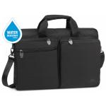 Rivacase Tiergarten Carry Bag with water-resistant fabric for 15.6"-16" inch Notebook / Laptop (Black)