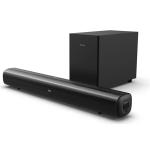 Philips TAB4308 140W 2.1 Channel Bluetooth Soundbar with Wired Subwoofer - HDMI ARC + 3.5mm + Bluetooth