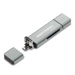 Vention CCJH0  USB2.0 Multi-function Card Reader Gray