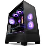 GGPC RTX 4070 Ti SUPER Gaming PC Intel i7 14700KF 20 Cores / 28 Threads with Water Cooling - 32GB DDR5 RAM - 1TB NVMe SSD - NVIDIA GeForce RTX4070Ti SUPER 16GB Graphics - AX WiFi + Bluetooth - Windows 11 Home