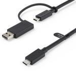 StarTech.com USBCCADP 1m Hybrid USB-C Cable w/ USB-A Adapter