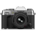 FujiFilm X-T50 Mirrorless Camera with XF 16-50mm f/2.8-4.8 Lens - Silver 40.2MP APS-C X-Trans CMOS 5 HR Sensor - 7-Stop In-Body Image Stabilization - 20 Film Simulation Modes - 4K 60p - 6.2K 30p 4:2:2 10-Bit Video