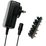 Dynamix SPA250 2.5A Switch Mode Power Adapter 3/5/6/7.5/ 9/12V DC - Includes 7x Interchangeable Power Connectors
