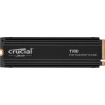 Crucial T700 2TB PCIe Gen 5 NVMe M.2 Internal SSD With Heatsink 2280 - PCIe Gen 5 - up to 12,400MB/s Read - up to 11,800MB/s Write - 1200TB TBW - 5 Years Warranty