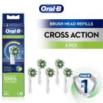 Oral-B EB50-5 Precision Clean Brush Head Refill Pack (includes 5pcs Cross Action  )