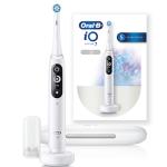 Oral-B iO Series 7 Electric Toothbrush (white) with charging stand and  travel case