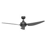 Brilliant Como 50 in Matt Titanium Colour AC Ceiling Fan With ABS Blades - 3 speed wall control - 60W AC motor