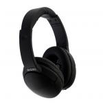 Moki Nero ACC-HPNEBK Wired Headphones - Black In-line Microphone and Cable - 3.5mm Jack