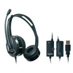 Rapoo H120 USB Wired Overhead Headset - Black Stereo - Microphone