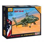 Zvezda - 1/144 - U.S. Attack Helicopter - AH-64 Apache