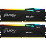 Kingston Fury RGB Beast 32GB DDR5 RGB Desktop RAM Kit 2x 16GB - 5200MT/s - CL36