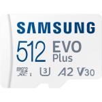 Samsung EVO PLUS microSDXC Memory Card - 512GB Includes Adapter - Read up to 160MB/s