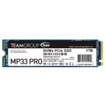 Team Teamgroup MP33 Pro 1TB NVMe M.2 Internal SSD 2280 - PCIe Gen3x4 - TLC - Read 2400MB/s - Write 2100MB/s