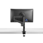 Colebrook Bosson Saunders Lima Single Monitor Arm - Black - Maximum Screen Size 27" - Maximum Load 6.5kg