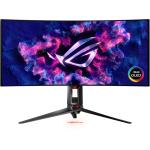 ASUS ROG Swift PG34WCDM 34" 800R Curved 240Hz OLED Gaming Monitor 3440x1440 - 0.03ms - DisplayPort 1.4 - HDMI 2.1+ USB-C 90W HDR400 True Black - NVIDIA G-Sync Compatible - ROG Smart KVM