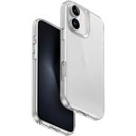 Uniq iPhone 16 (6.1") Air Fender Case - Transparent Lightweight, Raised Lens Bezel to Shield Back Camera