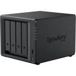 Synology DiskStation DS423+ 4-Bay NAS Server, Intel Quad Core Upto 2.7 GHz 2GB RAM (6GB Max), 2x GbE, 2x USB3.2, 2XM.2 2280 NVMe, 3 Year Warranty