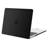 Apple 13.6" MacBook Air 2022-2024 Matte Rubberized Hard Shell Case Cover - Matte Black, For Models: A2681 M2, A3113 M3