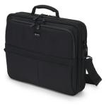 Dicota Eco Multi Plus Carry Bag / Case for 15.6 inch Notebook /Laptop (Black) Suitable for Business Travel , with shoulder strap