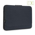 Targus Cypress EcoSmart Sleeve - For 11.6"-12" Notebook/Laptop - Navy - With Generous foam padding - Soft-lined interior - Double zipper