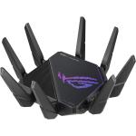 ASUS ROG Rapture GT-AX11000 Pro (AX11000) Tri-Band WiFi 6 10G Extendable Gaming Router - 1x 10G WAN/LAN port, 1x 10G SFP+ port, and 4x 1G LAN ports.