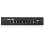 Ubiquiti EdgeSwitch ES-8-150W 8-Port Gigabit Managed PoE+ Switch with 8 x PoE/PoE+ (Max 150W) and 2 x SFP, Passive 24V & 802.3af/at,