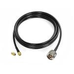 Seeed 3D-FB OEM 5M Long Coaxial Cable for LoRa Antenna SMA Cable. Connectors: RP-SMA Male,  N-Type Male.